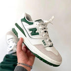 New Balance 550 white green for fix
