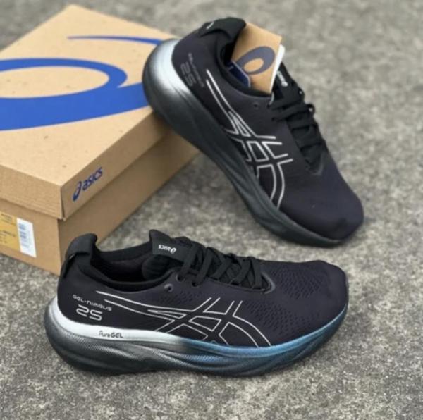 Asics Gel Nimbus 25 Platinum Black